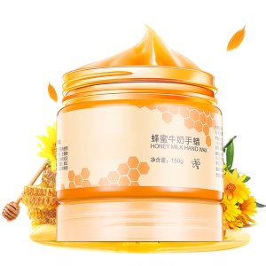 Milk Honey Paraffin Bath Wax Hand Mask Moisturizing Whitening Skin Care Exfoliating Calluses Hand Film Therapy Hand Care