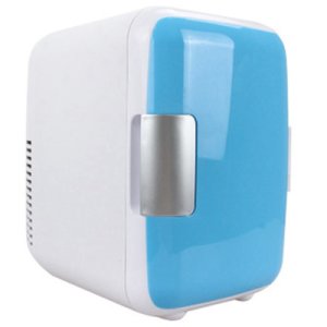 NEW-Dual-Use 4L Home Car Use Refrigerators Ultra Quiet Low Noise Car Mini Refrigerators Freezer Cooling Heating Box Fridge