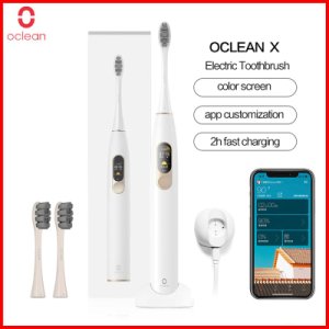 Oclean X Smart Sonic Electric Toothbrush Touch Screen Adult Waterproof USB Rechargeable Ultrasonic Toothbrush APP Control