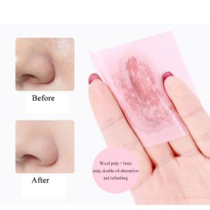 Oil Blotting Sheets Oil On Paper Absorbent Facial Sucking Oil Control Facial Oil Paper Matting Facial Tissues #