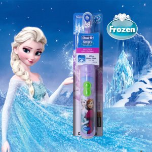 Oral B Children Electric Toothbrush Oral Care Soft Bristle Head Kids Stage Power Battery Oprated Cartoon Tooth brush For Child