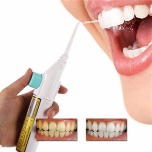 Portable Air Dental Hygiene Floss Oral Irrigator No Batteries Dental Water Jet Cleaning Tooth Mouthpiece Mouth Denture Cleaner