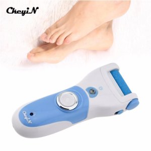 Powerful Rechargeable Electric Foot Pedicure Machine Professional Feet Care Tools +2 Replacement Heads Dead Skin Callous Remover