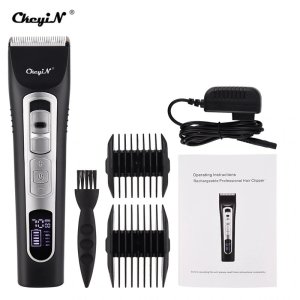 Professional Electric Hair Clipper For Men Rechargeable Shaver Hair Cutter Digital Trimmer Barber Powerful Hair Styling Machine