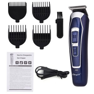 Professional Electric Hair Clipper Rechargeable Shaver Beard Hair Trimmer Cutting Machine Men's Haircut Beard Trimer Waterproof