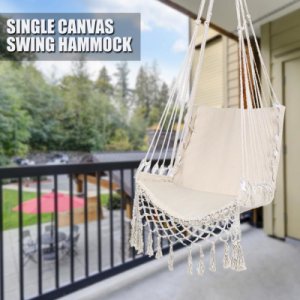 Single-person  Hammocks Garden Dormitory Bedroom Hanging Swinging Safe Hammock