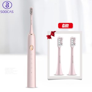 Soocas X3 Ultrasonic Electric Toothbrush Waterproof USB Rechargeable Upgraded Adlut Sonic Electrric Tooth brush with brush head