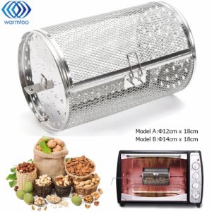 Stainless Steel Coffee Roasters Baking Oven Grilled Peanut Coffee Roasting Parts Grill Rotisserie Drum Oven Home