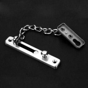 Stainless Steel Security Door Sliding Chain Lock Anti-Theft Safety Guard Har 649E