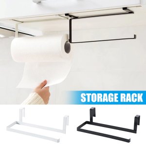 Storage Shelf Toilet Paper Holder Stand Organizer Rack Cabinet Paper Towel Hanger Bathroom Product Wall Mounted Tray Roll Paper