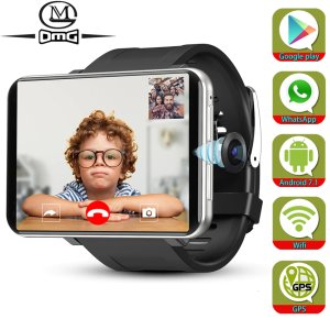 Support Google Play Android 7.1 Smart Watch GPS WiFi 3GB + 32GB 4G Smartphone Men SmartWatch 5.0mp Camera 2700mAh mobile phone