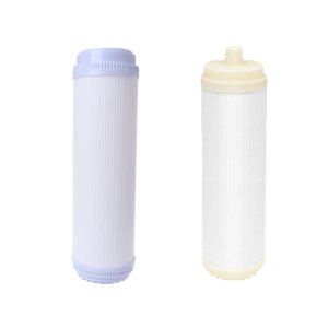 Tap water ultrafiltration membrane filter cartridge, flat and socket filter.