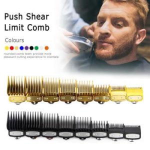 WAHL 8pcs/set Premium Hair Clipper Cutting Guide Comb Guards Limit Comb Tool Kit Universal 1.5 / 3 / 4.5 / 6/10/13/19 / 25mm Set