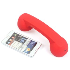 Wireless Bluetooth 2.0 Retro Telephone Handset Receiver Headphone for Phone Call 95AF