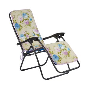 Maison Et Confort Protège-fauteuil réversible « fleurs »