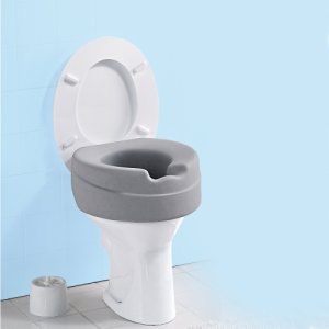 Rehausse WC en matière « souple »