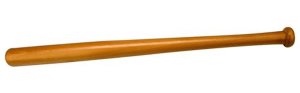Abbey Batte de baseball en bois d'hêtre marron