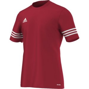 3dfr Adidas - maillot adidas entrada 14 - 14 ans - rouge vif/blanc