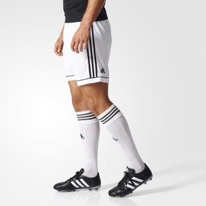 3dfr Adidas - short adidas squadra 17 - 13/14 ans - blanc/noir