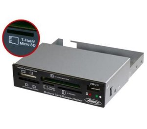ADVANCE - Lecteur interne 3,5'' multi-cartes + USB 2.0 - CR-10INT