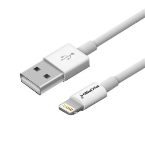 Akashi Câble Lightning iPhone / iPod / iPad connecteur USB Charge/Synchro Blanc