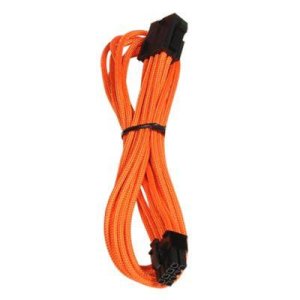 Bitfenix - Alchemy Orange - Extension d'alimentation gainée - PCI Express 8 broches - 45 cm (coloris orange)