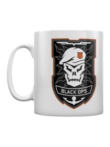 Call of Duty Tasse Black Ops 4 Logo blanc