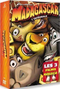 Coffret Madagascar La Trilogie DVD
