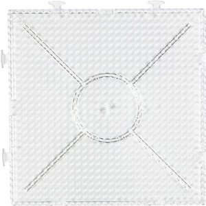 Creotime plaque de base perles à repasser carrées 15 cm