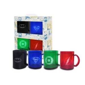 Sd Toys Dc universe - set de 4 mugs translucides