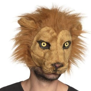demi-masque lion