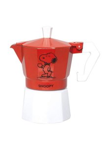 Excelsa Sambonet Kitchen Spatule biseautée en Silicone, 20 cm Snoopy Rouge 9x15x15 cm Rouge/Blanc