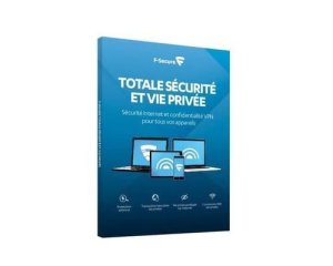 F-SECURE TOTAL - Sécurité Internet & confidentialité VPN pour smartphones, tablettes, PC & MAC - 5 appareils / 2 ans - FCFTBR2N005FR