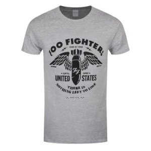 Foo Fighters T-Shirt Stencil Homme GrisNon Applicable