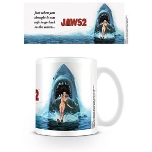 Non Communiqué Jaws mg24844 2-2 poster mug, céramique, multicolore, 11oz/315ml