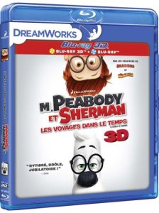 Dreamworks M peabody et sherman les voyages dans le temps combo blu-ray 3d + dvd