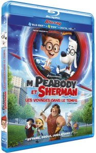 M Peabody et Sherman Les voyages dans le temps Combo Blu-ray + DVD