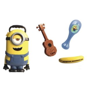 Mallette Minion Stuart avec 3 instruments de musique Minions