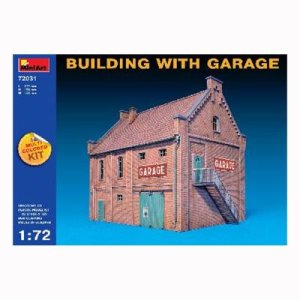 Maquette maison avec garage mini art