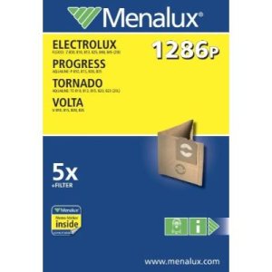 Menalux 1286p 5 sacs aspirateur compatible pour tornado / aqualine