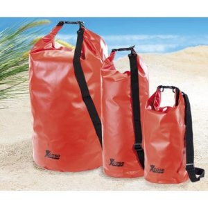 Xcase Pack de 3 sacs fourre-tout étanches - rouge