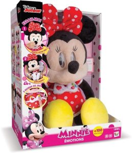 Peluche Interactive Sonore IMC Toys Minnie Emotions