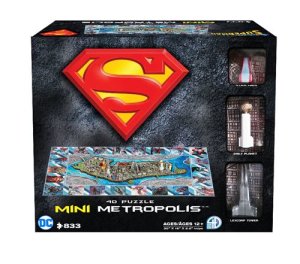 Puzzle 4D Cityscape Superman Ville de Metropolis