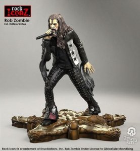 Non Communiqué Rob zombie statuette rock iconz 20 cm