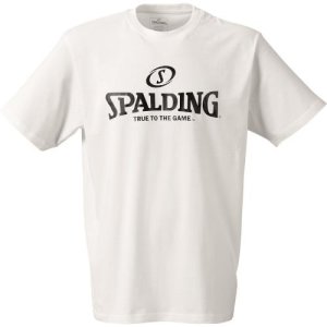 Spalding - T-shirt Spalding Logo - L - blanc