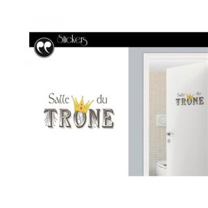 Stickers Salle du Trône - 1 Planche 20 x 70 cm