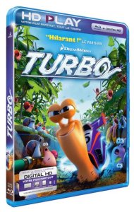 Dreamworks Turbo combo blu-ray + dvd