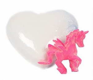 Unicorn effervescent Sweet Heart blanc/rose