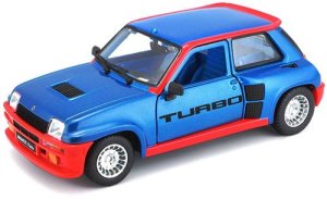 Véhicule Bburago Renault 5 Turbo 1:24 Bleu