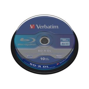 Verbatim - BD-R DL x 10 - 50 Go - support de stockage